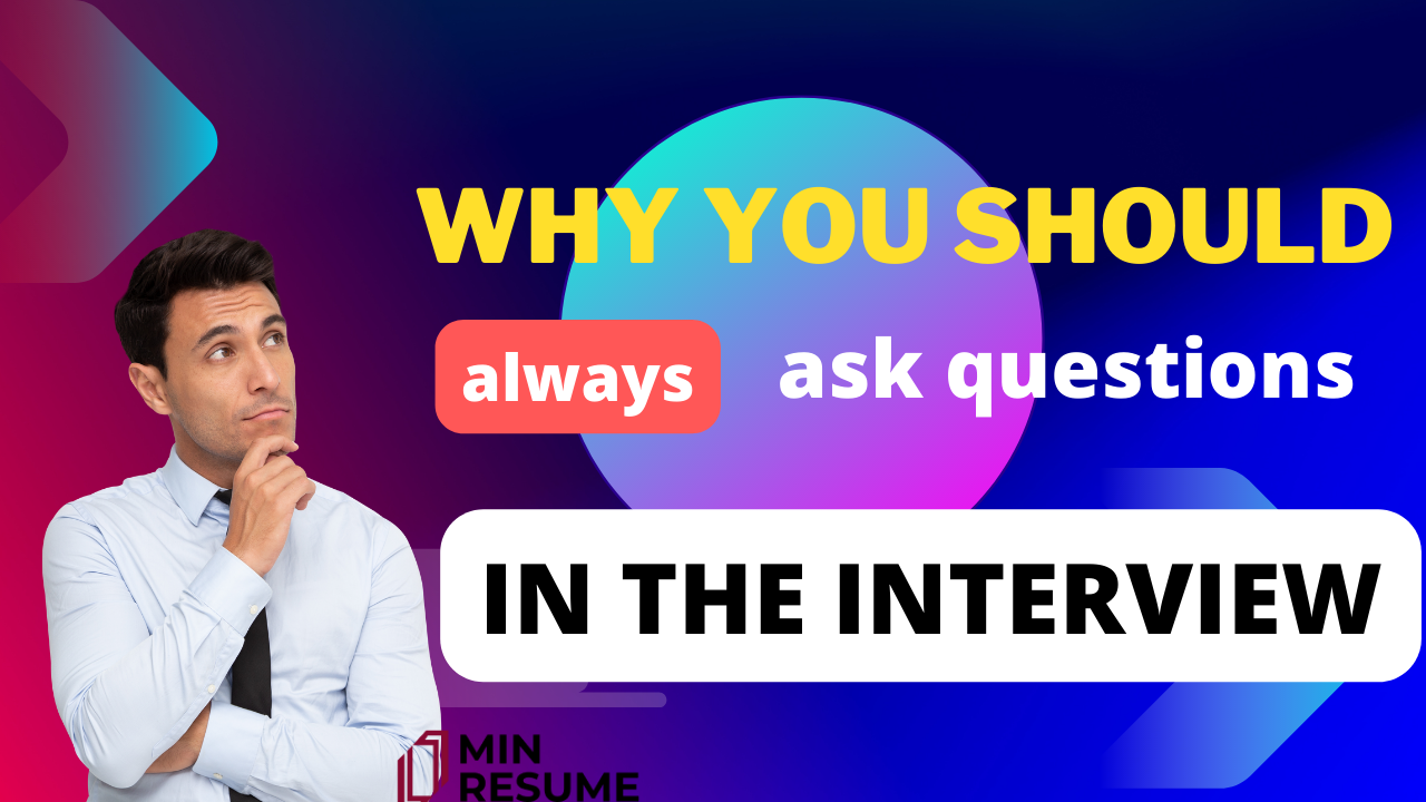 Fresh graduate interview advice - always ask questions illustration