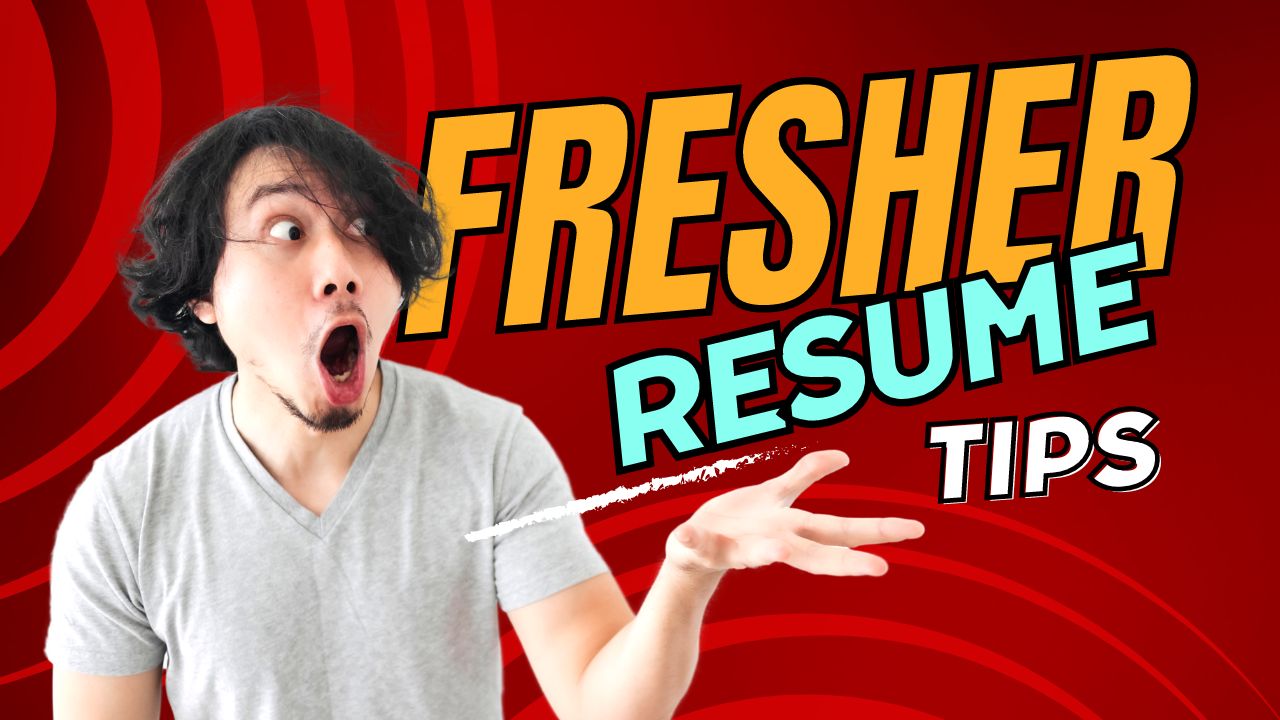 Fresher Resume Tips illustration