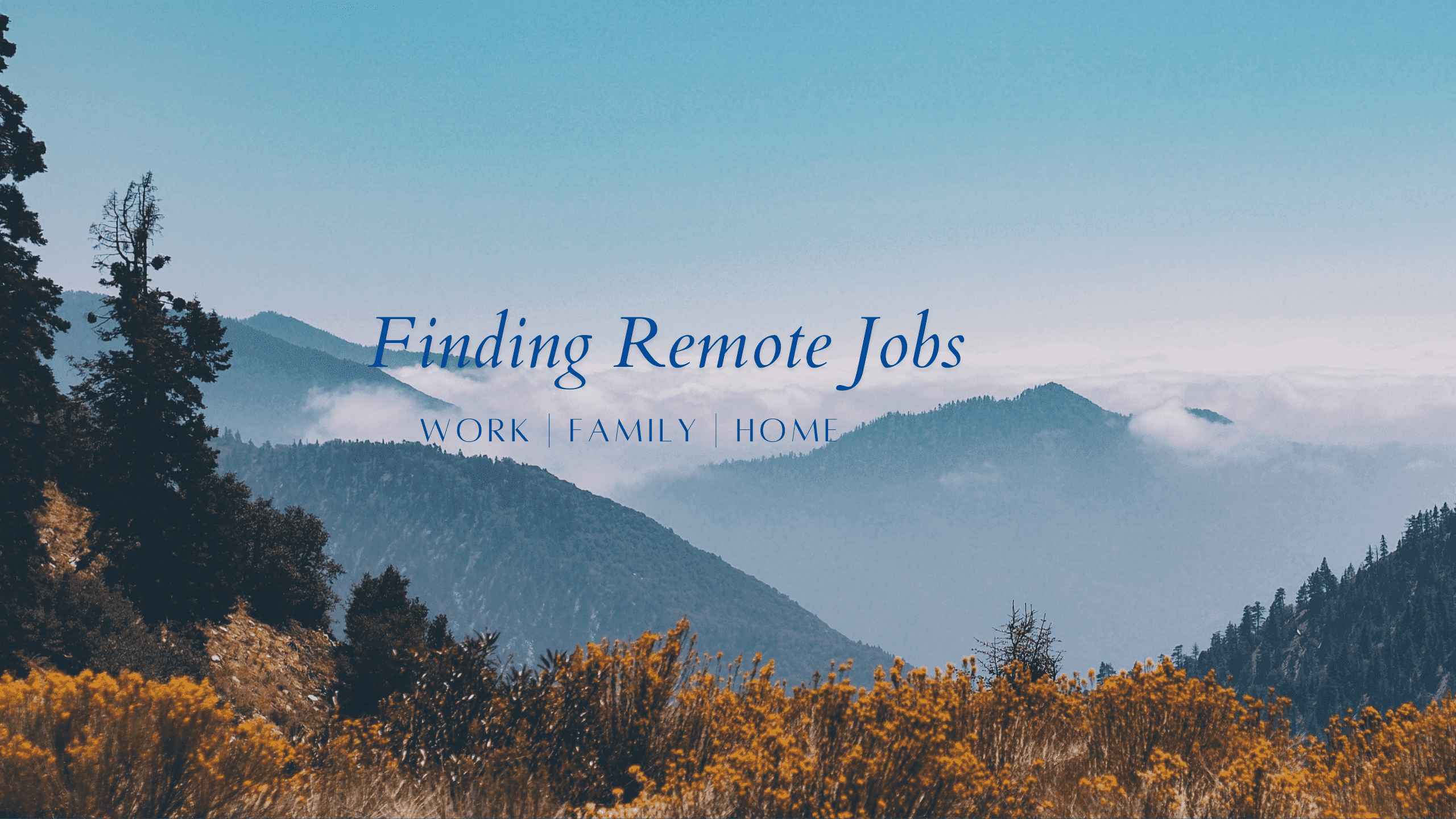 How to find Work from Home Jobs illustration