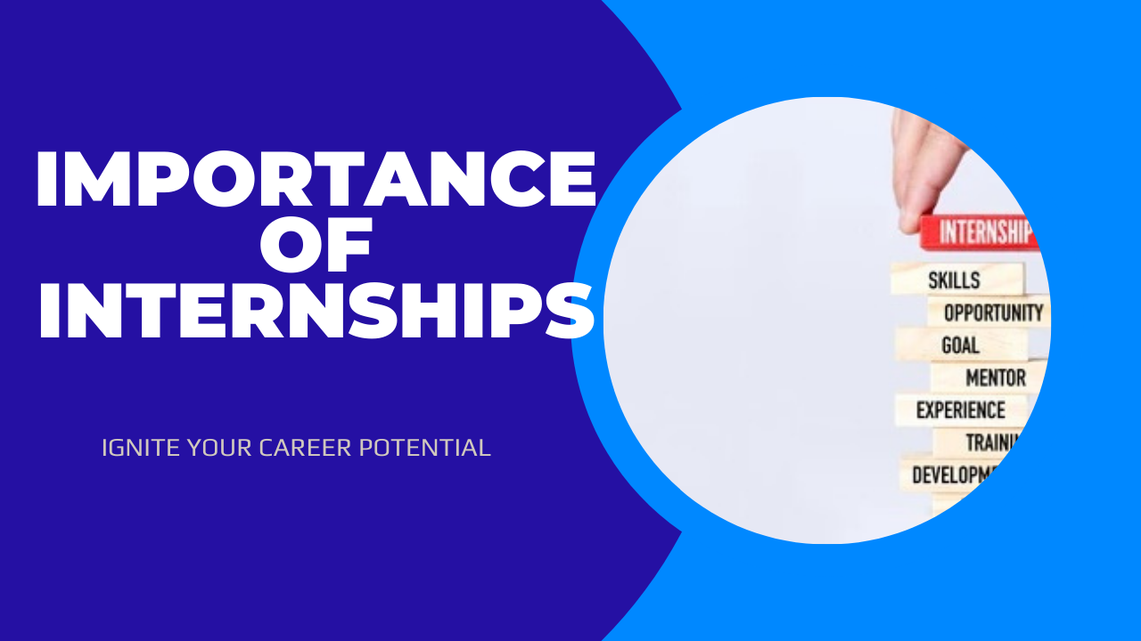 How are Internships important for career growth illustration