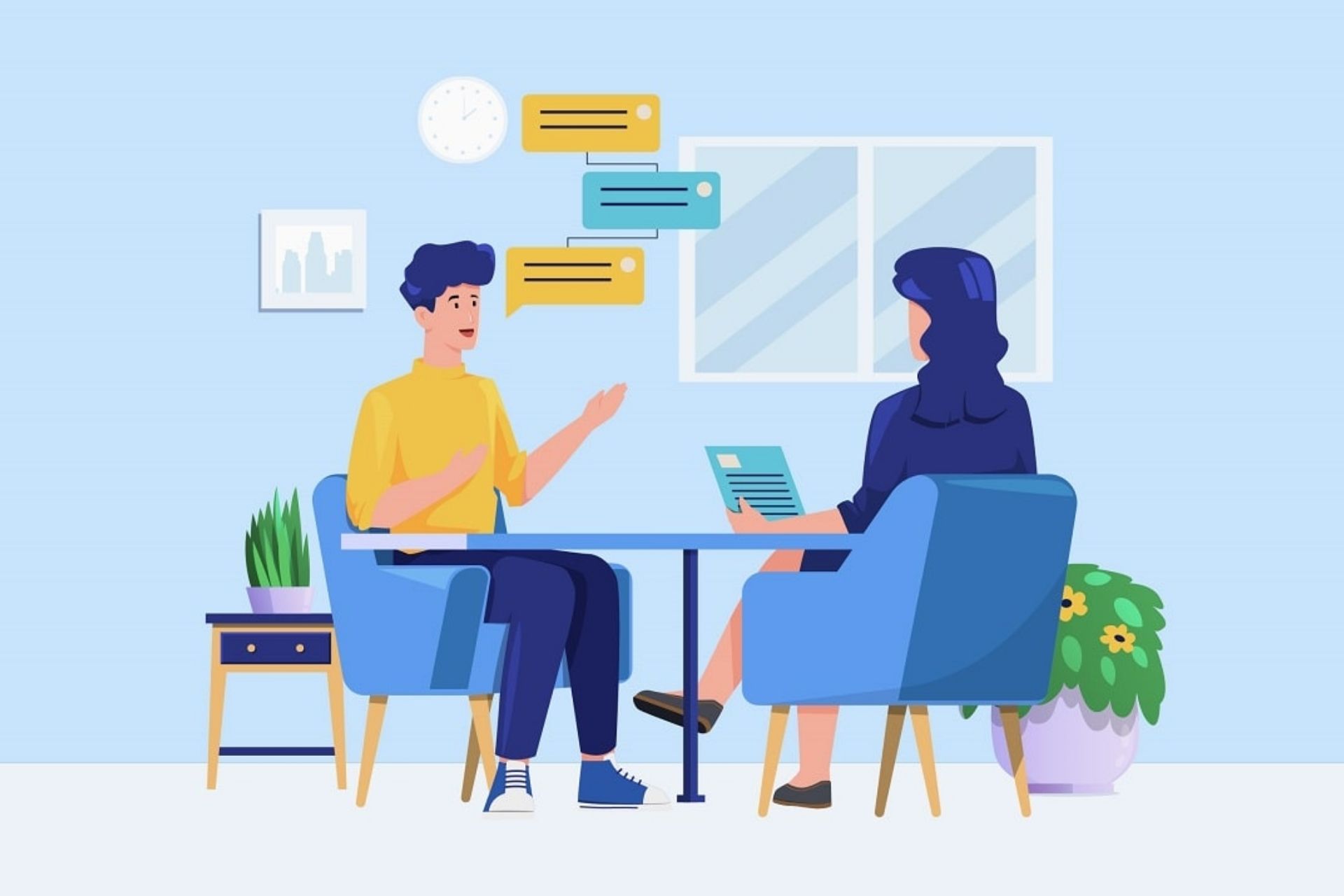 Tips for a great fresher resume illustration